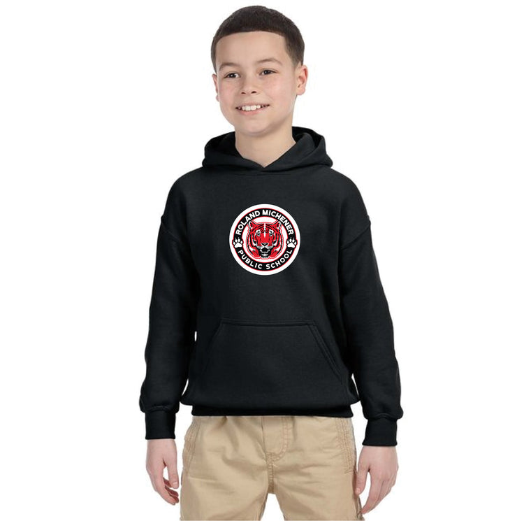 ROLAND MICHENER PUBLIC SCHOOL - MULTI COLOUR FULL FRONT - GILDAN COTTON HOODIE - YOUTH