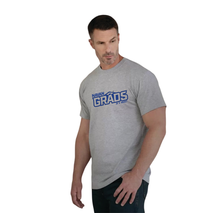 NAVAN GRADS HOCKEY - GRADS PRINT - ATC WeRK RING SPUN COTTON TEE - ADULT