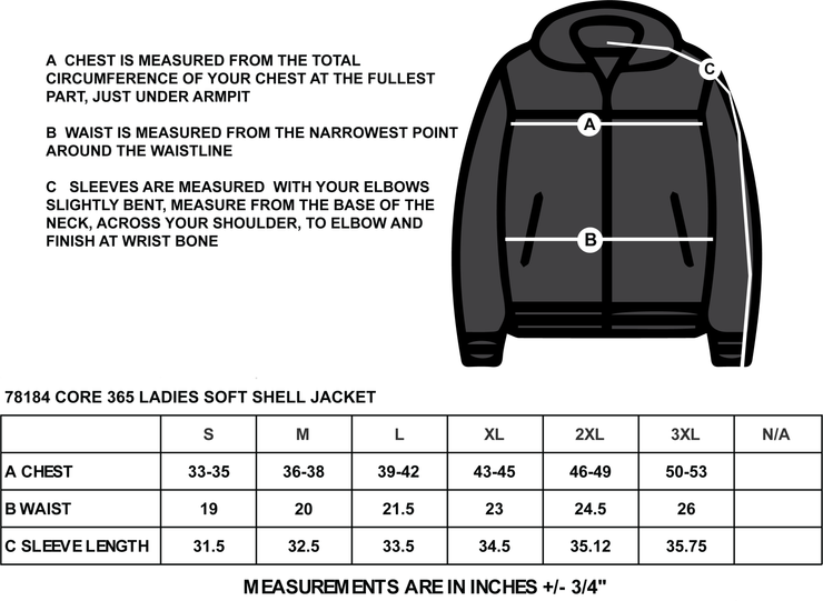 CITY OF OTTAWA PUBLIC SAFETY - EMERGENCY MANAGEMENT - LADIES - CORE 365 SHELL JACKET - ADULT