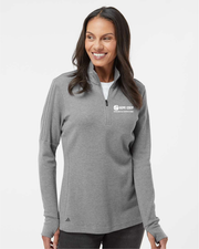 SCPE APPAREILLAGE - LIGHT LOGO - LADIES ADIDAS 3-STRIPES 1/4 SWEATER - ADULT