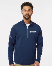 CSEP APPAREL - LIGHT LOGO - ADIDAS SPACER 1/4 ZIP PULLOVER