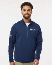 SCPE APPAREILLAGE- LIGHT LOGO - ADIDAS SPACER 1/4 ZIP PULLOVER