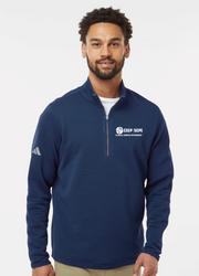 CSEP APPAREL - LIGHT LOGO - ADIDAS SPACER 1/4 ZIP PULLOVER