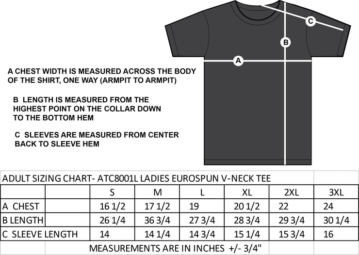 KATIMAVIK STAFFWEAR - ATC EUROSPUN V NECK TEES - LADIES