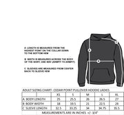 STEPHEN LEACOCK STAFFWEAR - BELONGING - MUSKOKA TRAIL CEDAR POINT HOODIE - LADIES