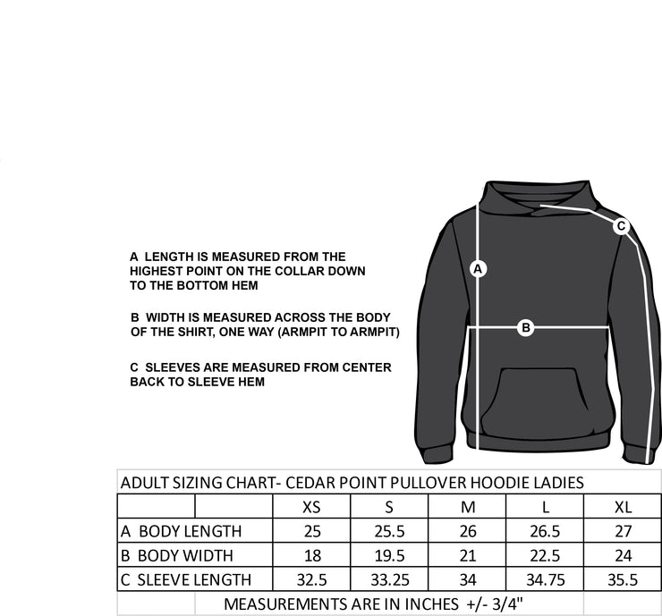 STEPHEN LEACOCK STAFFWEAR - BELONGING - MUSKOKA TRAIL CEDAR POINT HOODIE - LADIES