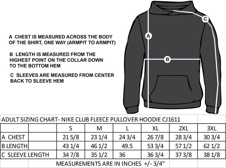 MICKSBURG TWINS - NIKE CLUB PULLOVER HOODIE