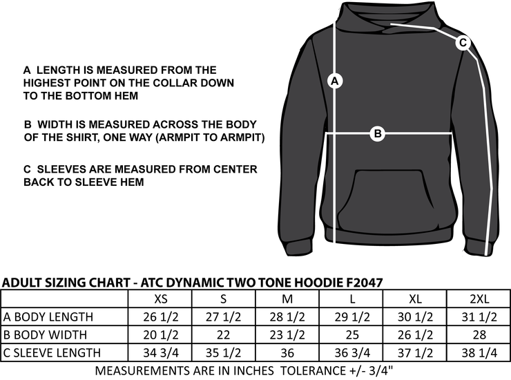 BRIARGREEN STAFFWEAR - ATC DYNAMIC TWO TONE HOODIE - ADULT