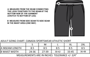 ST.DOMINIC SPIRITWEAR -   PROPERTY OF DRAGONS - ADULT - CANADASPORTSWEAR ATHLETIC SHORTS