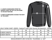 ST JOSEPH JAG SWAG - JOSEPH - JERZEES QUARTER ZIP SWEATSHIRT - ADULT