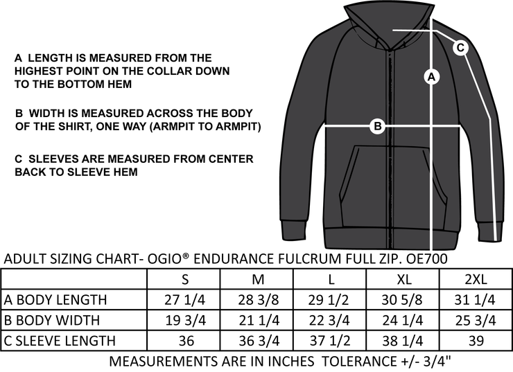 CASTLEFRANK STAFFWEAR - OGIO FULCRUM ZIP