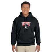 HOLY CROSS SPIRITWEAR - HUSKIES - GILDAN COTTON HOODIE - ADULT