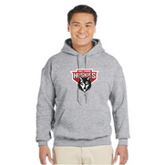 HOLY CROSS SPIRITWEAR - HUSKIES - GILDAN COTTON HOODIE - ADULT