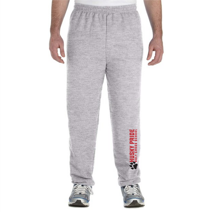 HOLY CROSS SPIRIT - HUSKY PRIDE - GILDAN HEAVY BLEND SWEATPANTS - ADULT