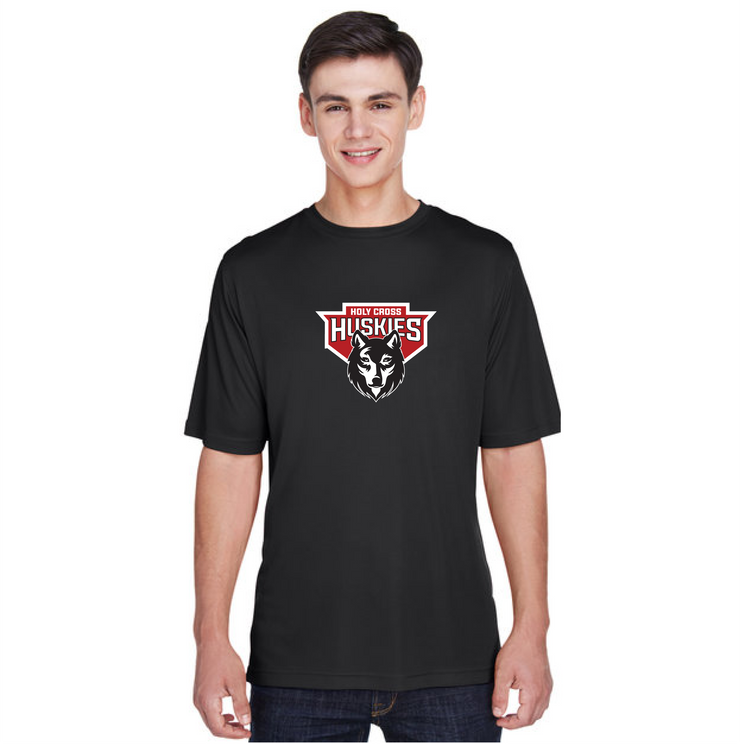 HOLY CROSS SPIRIT - HUSKIES - TEAM 365 PERFORMANCE TEE - ADULT