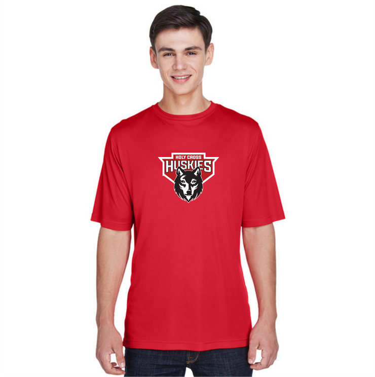 HOLY CROSS SPIRIT - HUSKIES - TEAM 365 PERFORMANCE TEE - ADULT