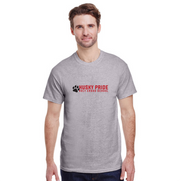 HOLY CROSS SPIRIT - HUSKY PRIDE - GILDAN COTTON TEE - ADULT