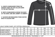 ST. MONICA SPIRITWEAR - BULLDOGS - ATC COTTON LONGLSEEVE - ADULT