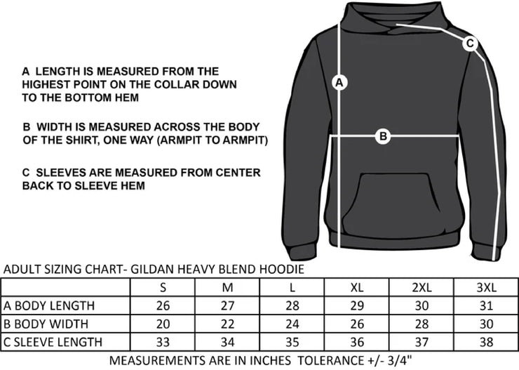 STARR GYMNASTICS - MONKEY - GILDAN HOODIE - ADULT