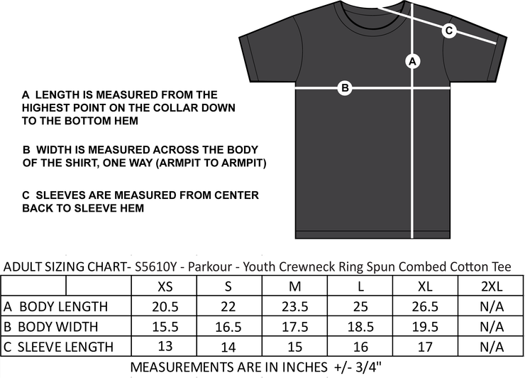 OTTAWA CHRISTIAN SCHOOL SPIRITWEAR - PARKOUR CREWNECK RING - YOUTH
