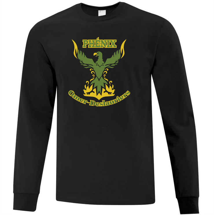 OMER-DESLAURIERS SPIRITWEAR - ATC COTTON LONGSLEEVE - ADULT
