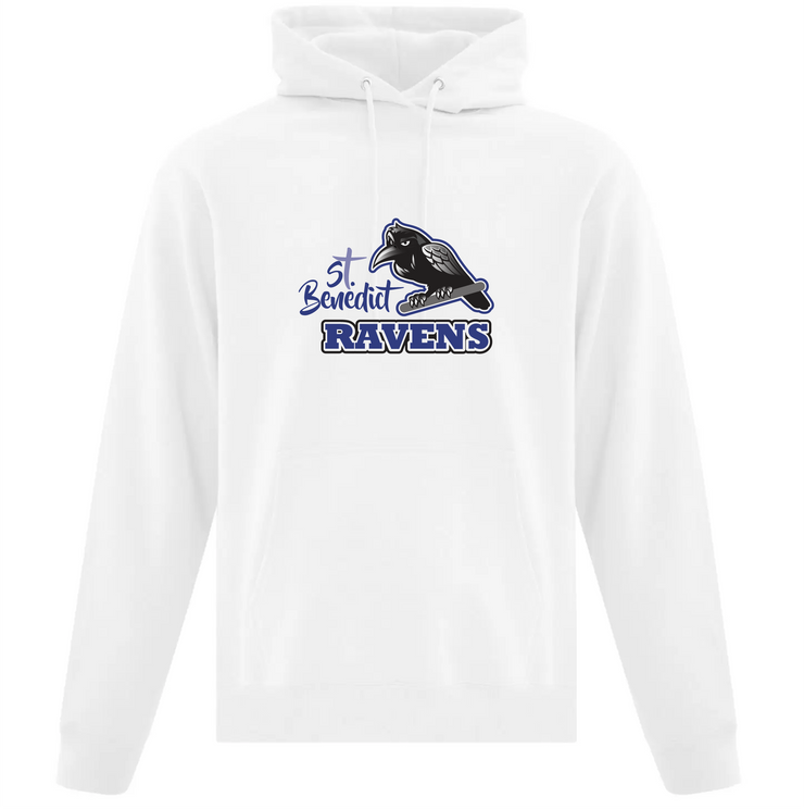 ST. BENEDICT SPIRITWEAR - RAVENS PRINT - ATC EVERYDAY FLEECE HOODIE - YOUTH