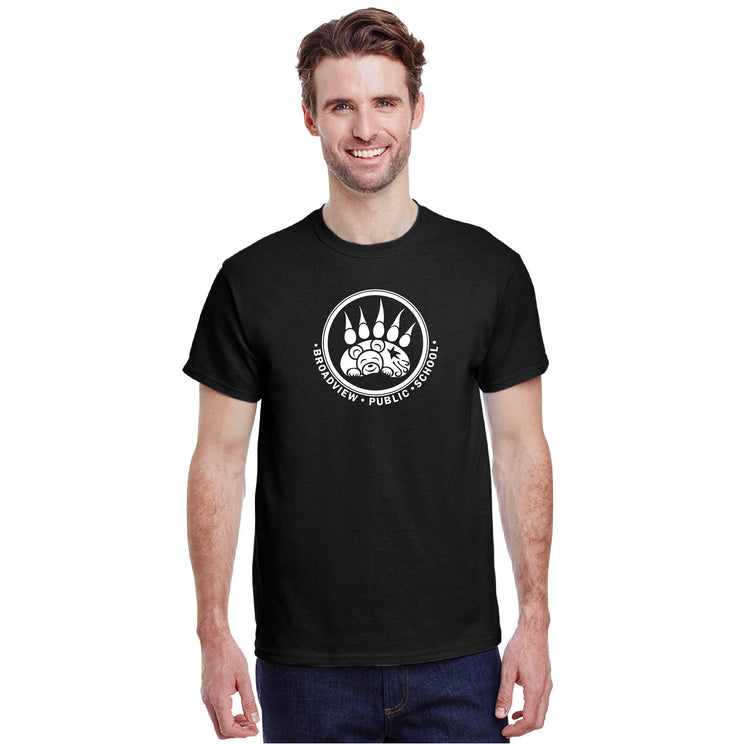 BROADVIEW SPIRITWEAR - FULL FRONT - GILDAN COTTON TEE - ADULT