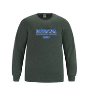 OTTAWA CHRISTIAN SCHOOL SPIRITWEAR - BREEZE LONG SLEEVE CREW NECK - ADULT