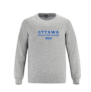OTTAWA CHRISTIAN SCHOOL SPIRITWEAR - BREEZE LONG SLEEVE CREW NECK - ADULT