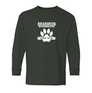 BRIARGREEN SPIRITWEAR - SCHOOL LOGO - GILDAN COTTON LONGSLEEVE - YOUTH
