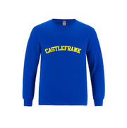 CASTLEFRANK SPIRITWEAR - CASTLEFRANK LOGO - BREEZE LONG SLEEVE CREWNECK -  ADULT