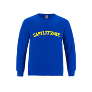 CASTLEFRANK SPIRITWEAR - CASTLEFRANK LOGO -  BREEZE LONG SLEEVE CREWNECK - YOUTH