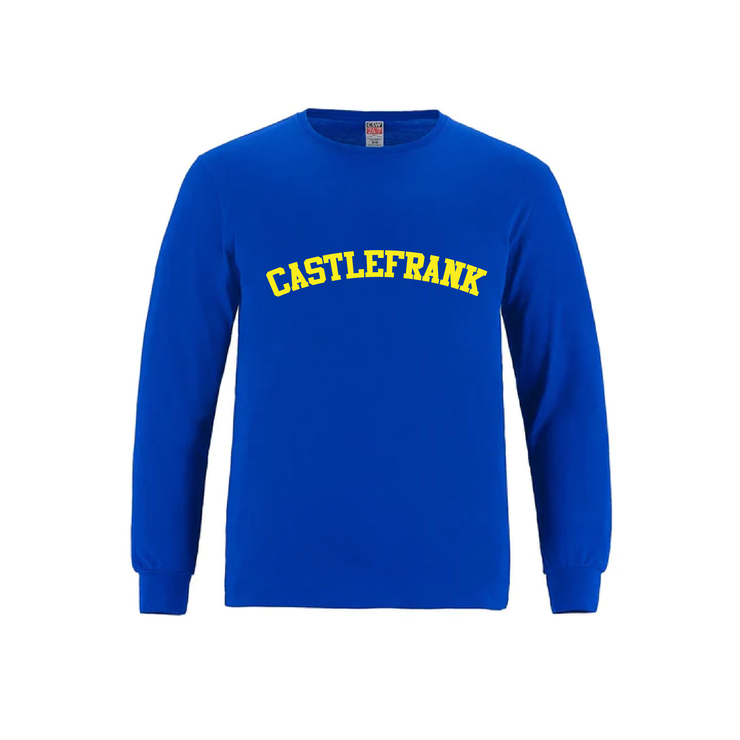 CASTLEFRANK SPIRITWEAR - CASTLEFRANK LOGO -  BREEZE LONG SLEEVE CREWNECK - YOUTH