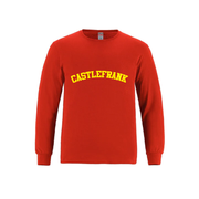 CASTLEFRANK SPIRITWEAR - CASTLEFRANK LOGO - BREEZE LONG SLEEVE CREWNECK -  ADULT