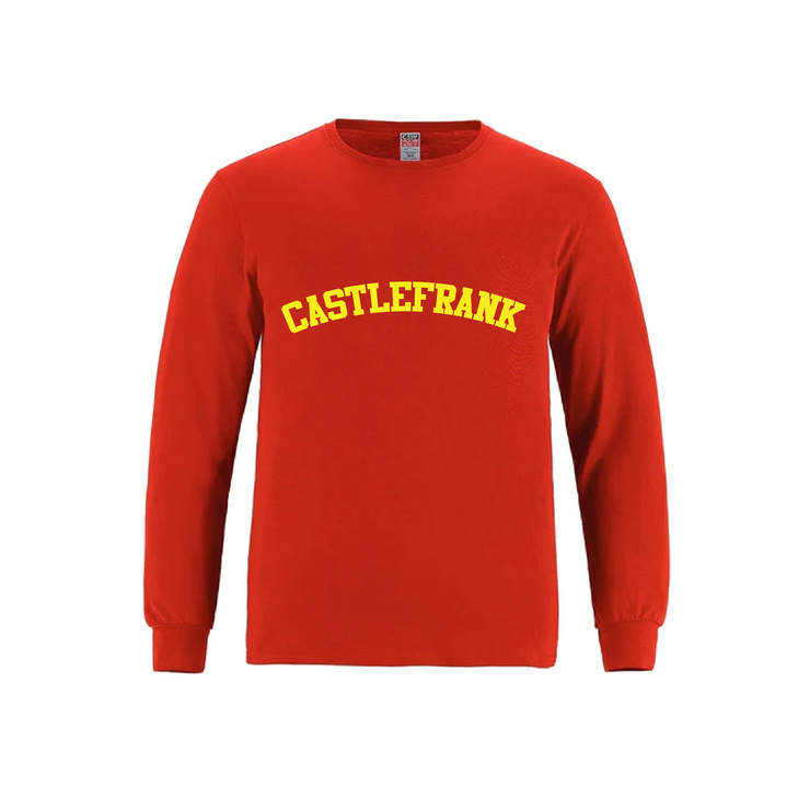 CASTLEFRANK SPIRITWEAR - CASTLEFRANK LOGO -  BREEZE LONG SLEEVE CREWNECK - YOUTH