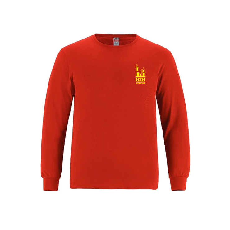 CASTLEFRANK SPIRITWEAR - CES LOGO -  YOUTH - BREEZE LONG SLEEVE CREWNECK