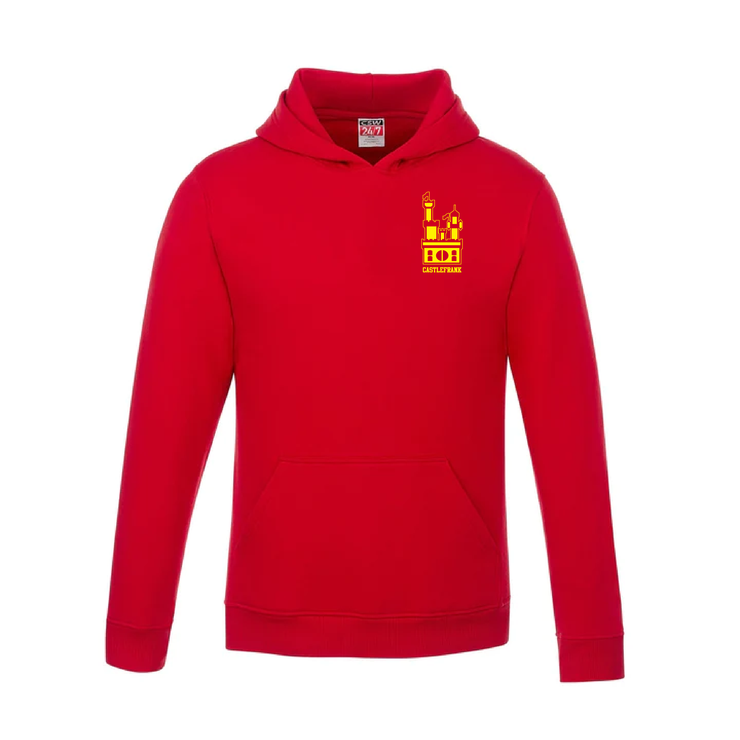 CASTLEFRANK SPIRITWEAR - CES LOGO - VAULT PULLOVER HOODIE - YOUTH