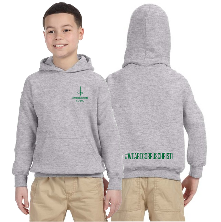 CORPUS CHRISTI SPIRITWEAR - GILDAN COTTON HOODIE - YOUTH