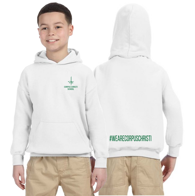 CORPUS CHRISTI SPIRITWEAR - GILDAN COTTON HOODIE - YOUTH