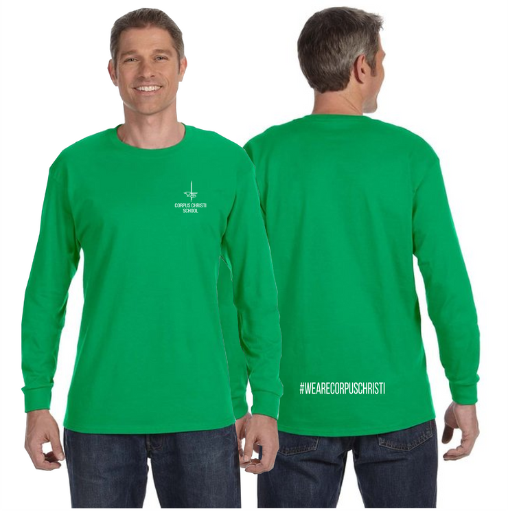 CORPUS CHRISTI SPIRITWEAR - GILDAN COTTON LONGSLEEVE - ADULT