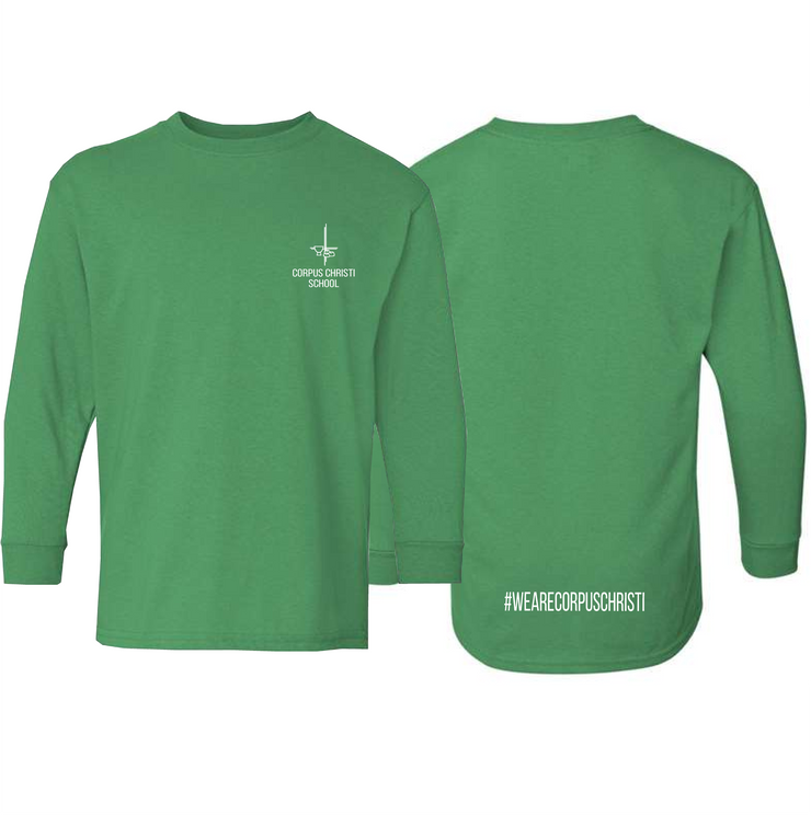 CORPUS CHRISTI SPIRITWEAR - GILDAN COTTON LONGSLEEVE - YOUTH