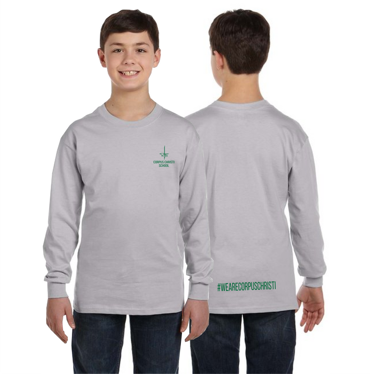 CORPUS CHRISTI SPIRITWEAR - GILDAN COTTON LONGSLEEVE - YOUTH