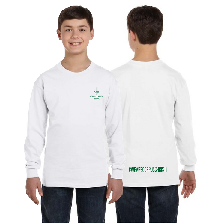 CORPUS CHRISTI SPIRITWEAR - GILDAN COTTON LONGSLEEVE - YOUTH