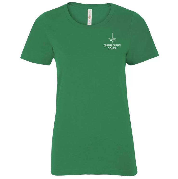 CORPUS CHRISTI STAFFWEAR - ATC EUROSPUN TEES - LADIES