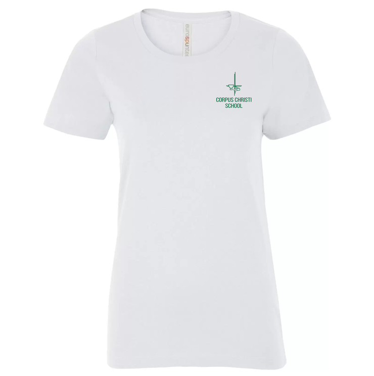 CORPUS CHRISTI STAFFWEAR - ATC EUROSPUN TEES - LADIES