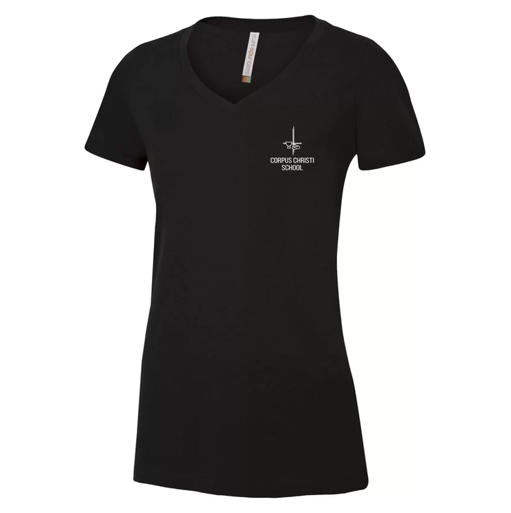 CORPUS CHRISTI  STAFFWEAR - ATC VNECK TEES - LADIES