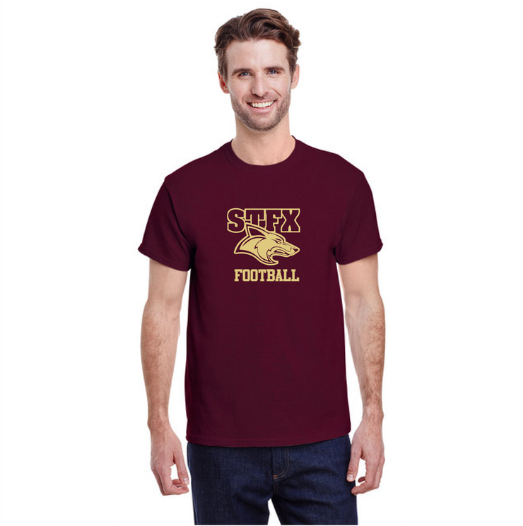 STFX FOOTBALL - GILDAN COTTON TEE - ADULT