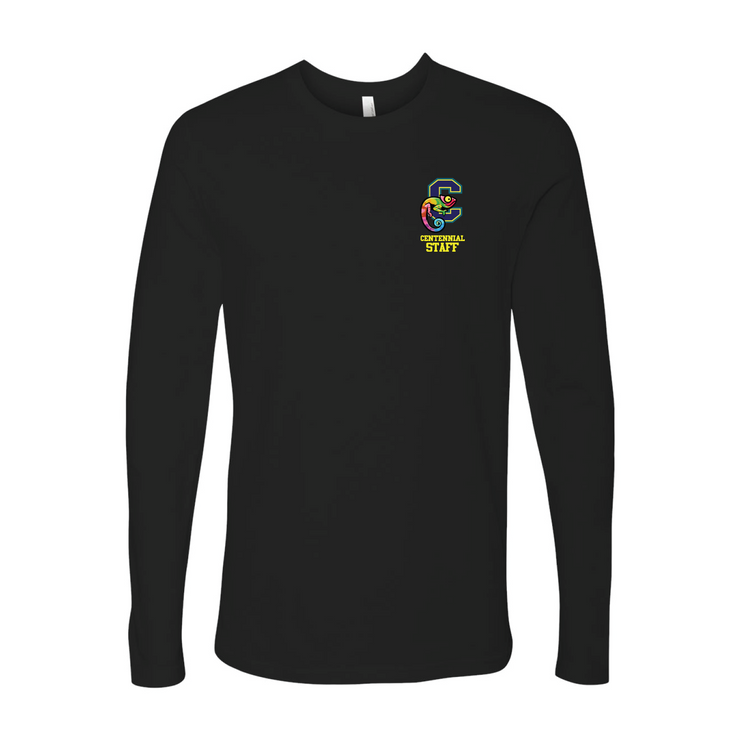 CENTENNIAL PUBLIC SCHOOL STAFFWEAR - LEFT CHEST LOGO - NEXT LEVEL LONGSLEEVE TEE - ADULT