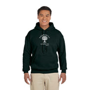 CHURCHILL SPIRITWEAR - FULL FRONT - GILDAN HEAVY BLEND HOODIE - ADULT