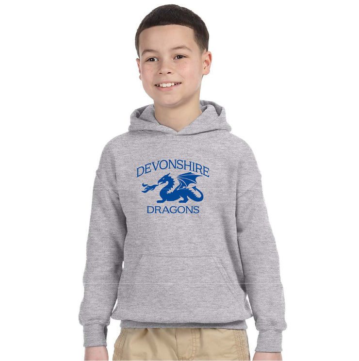 DEVONSHIRE SPIRITWEAR - GILDAN HEAVY BLEND COTTON HOODIE - YOUTH